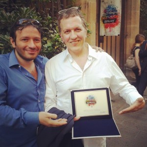 Domenico Costanzo vincitore filmspray2014