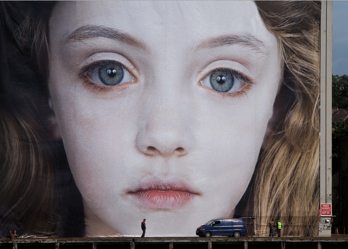 Helnwein - Installazione The Last Child - Wateford 2008
