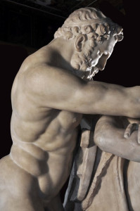 Giovanni Caccini, Ercole e Nesso dopo il restauro, Galleria degli Uffizi 