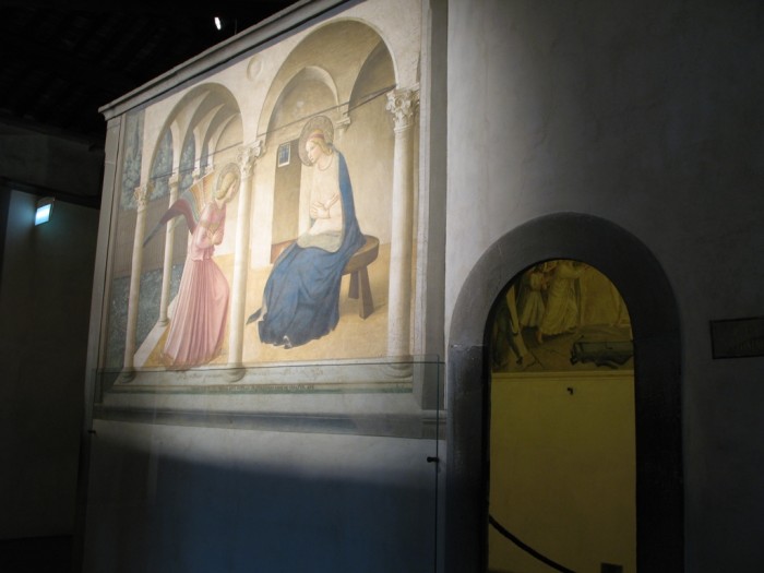 Beato ANgelico, Annunciazione, Museo S.Marco, Firenze