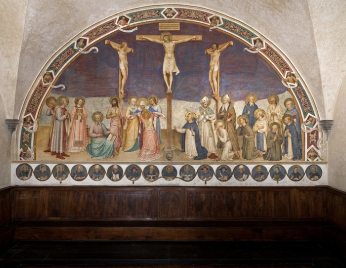 Beato Angelico, Crocifissione - dopo il restauro odierno